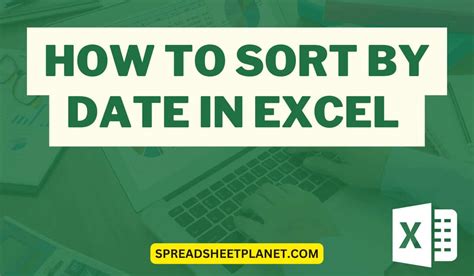 How to Sort by Date in Excel (Single Column